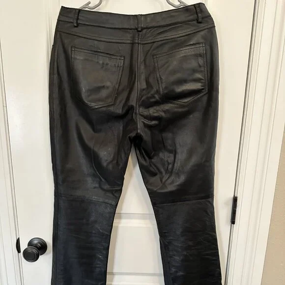 Kenneth Cole real leather pants - Picture 2 of 2